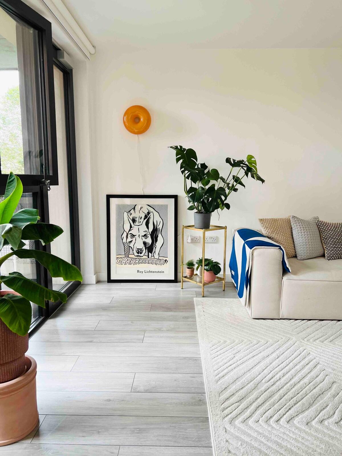 Stunning room in central London - Garden view